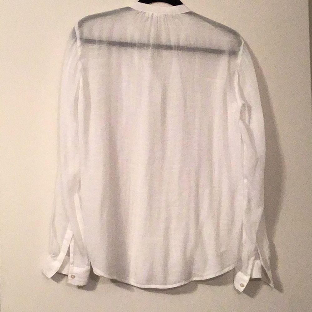 ✨GAP Sheer Ruffle Blouse - Picture 4 of 4
